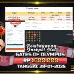 BUKTI JACKPOT SLOT GATES OF OLYMPUS TERPERCAYA DI INDONESIA TGL 28-01-2025