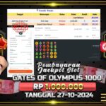 BUKTI JACKPOT SLOT GATES OF OLYMPUS 1000 TERPERCAYA DI INDONESIA TGL 27-01-2025