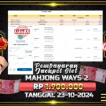 BUKTI JACKPOT SLOT MAHJONG WAYS 2 TERPERCAYA DI INDONESIA TGL 23-01-2025