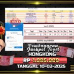 BUKTI JACKPOT TOGEL HONGKONG TERPERCAYA DI INDONESIA TGL 10-02-2025