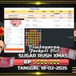 BUKTI JACKPOT SLOT SUGAR RUSH XMAS TERPERCAYA DI INDONESIA TGL 18-02-2025